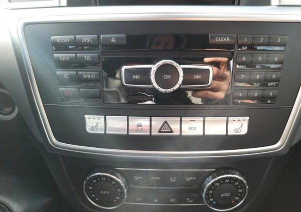 Mercedes-Benz ML cena 27900 przebieg: 98450, rok produkcji 2014 z Giżycko małe 466